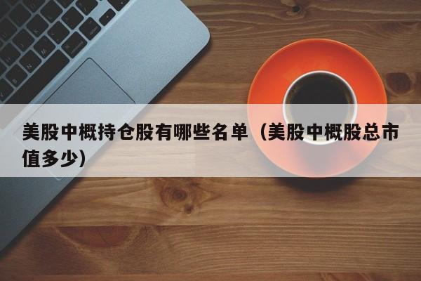 美股中概持仓股有哪些名单(美股中概股总市值多少)