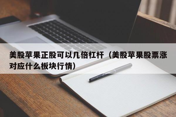 美股苹果正股可以几倍杠杆（美股苹果股票涨对应什么板块行情）