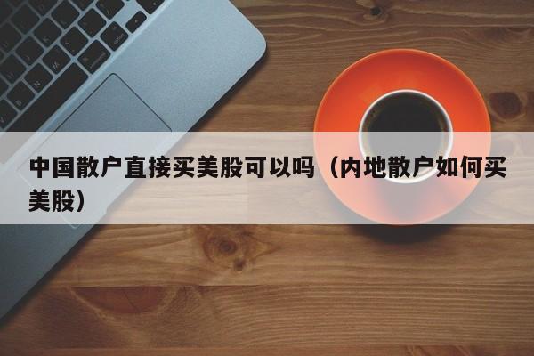 中国散户直接买美股可以吗(内地散户如何买美股)