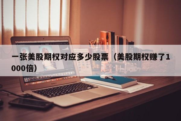 一张美股期权对应多少股票(美股期权赚了1000倍)